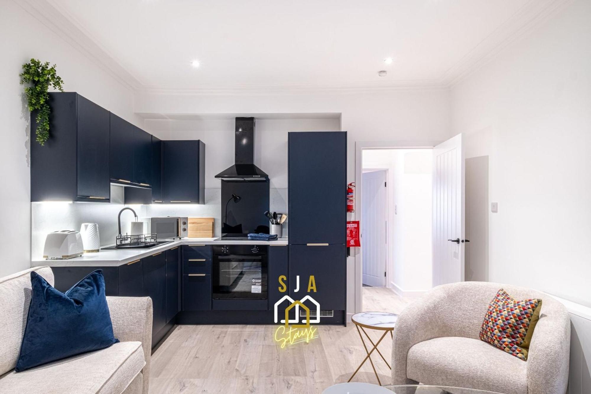 Holburn Hideaway - Sja Stays - Modern 2 Bed Apartment Aberdeen Dış mekan fotoğraf
